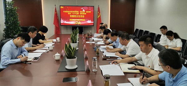 安徽龙8头号玩家地产集团公司党委召开中央脱贫攻坚专项巡视“回头看”整改暨深化“三个以案”警示教育专题民主生活会